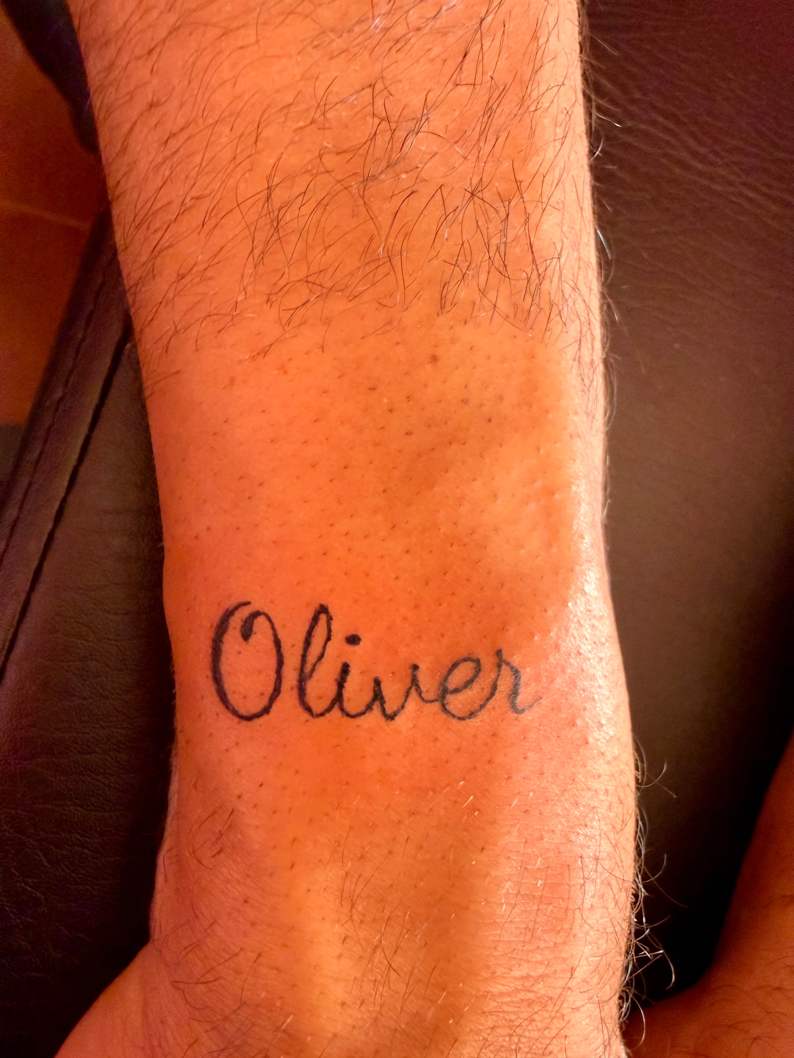 Pieza de tatuaje blackwork.